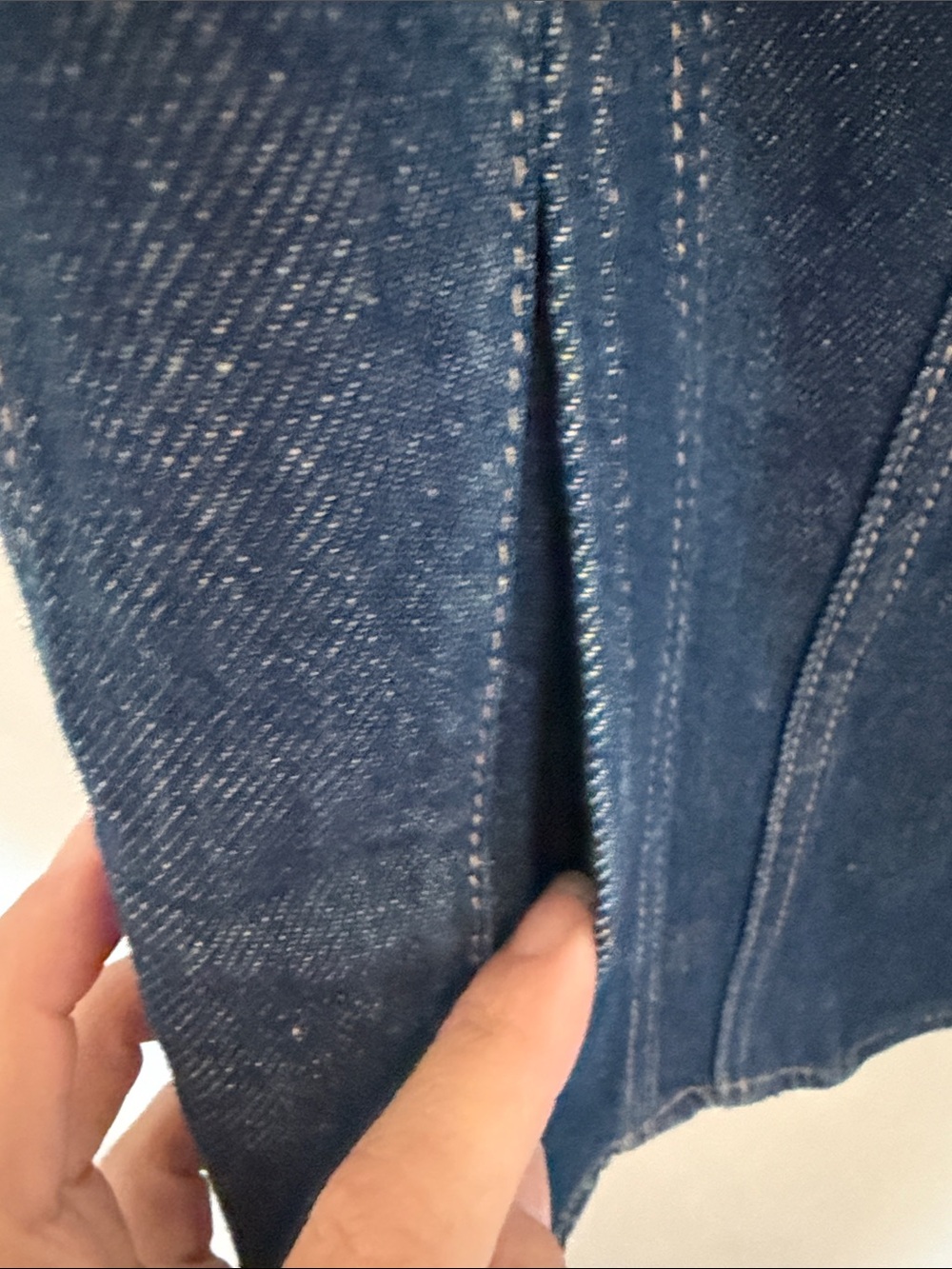 NWT Levi's Denim Vest with Button Front - Picture 5 of 8